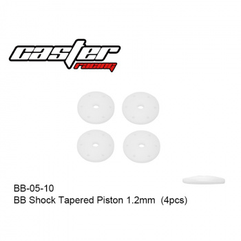 BB-05-10 BB Shock Tapered Piston 1.2mm (4pcs)