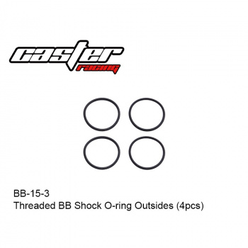 BB-15-3 Threaded BB Shock O-ring Outsides (4pcs)