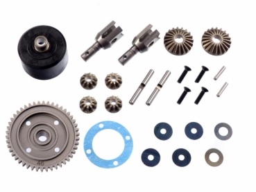 DIFFERENTIAL KOMPLETT MITTE 46T (HT DIFF.)
