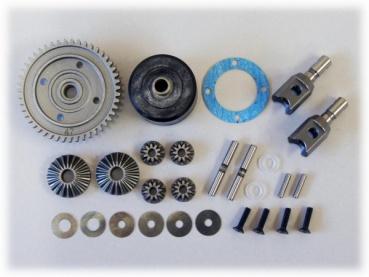 DIFFERENTIAL KOMPLETT H.T. MITTE 47T