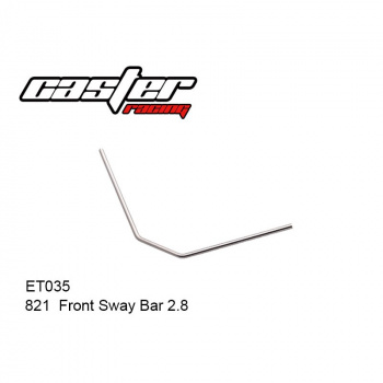 ET035 821 Front Sway Bar 2.8