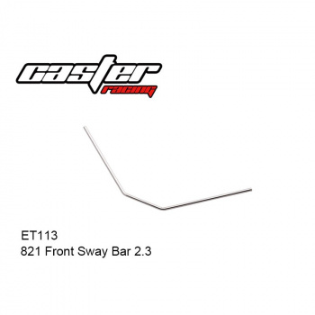 ET113 821 Front Sway Bar 2.3
