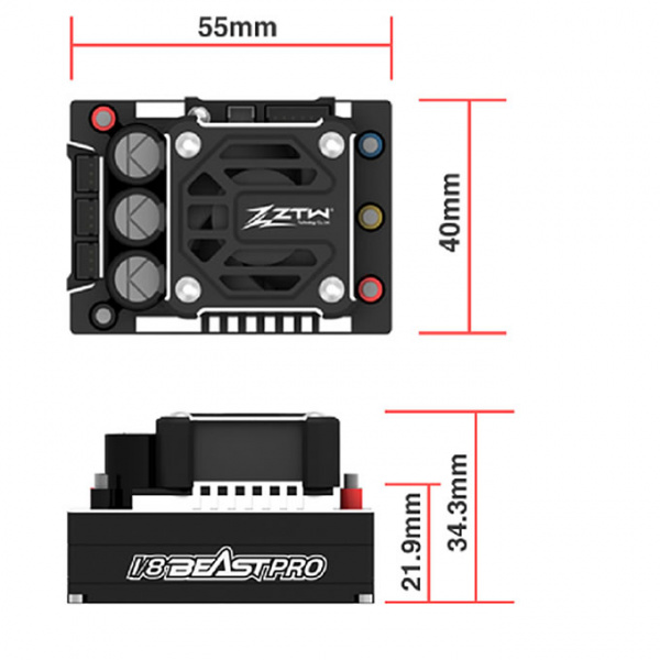 Beast Pro Regler 220A