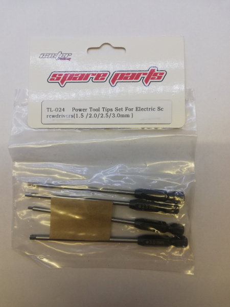 Power Tool Tips Set for Elektrik 1,5-3,0mm