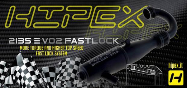 Hipex 2135 EVO2 HD Fastlock-Rohr + L50HD Fastlock Manifold Combo
