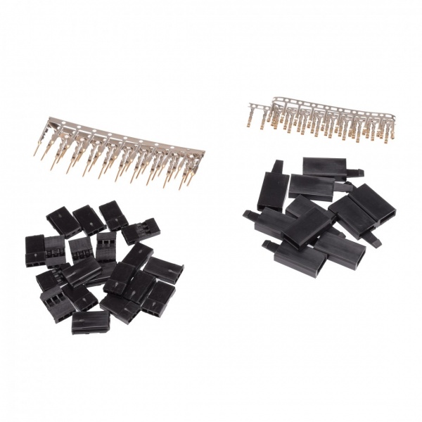 2 Pics RUDDOG RX Plug Locking Type Set for Futaba and JR