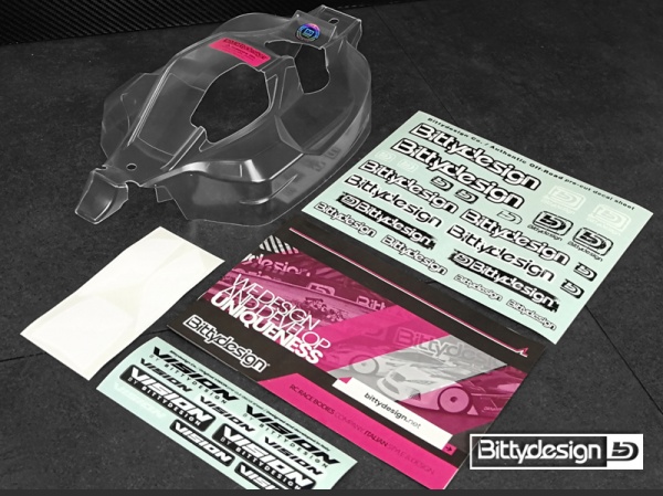 VISION body for Kyosho MP10 Pre-cut