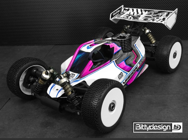 VISION body for Mugen MBX8 Pre-cut