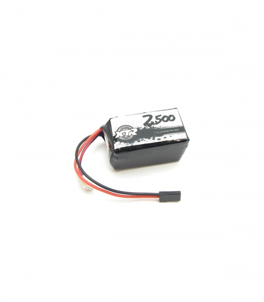 QUADRATISCHE LIPO-EMPFÄNGER-BATTERIE 7,4 2300 Mah