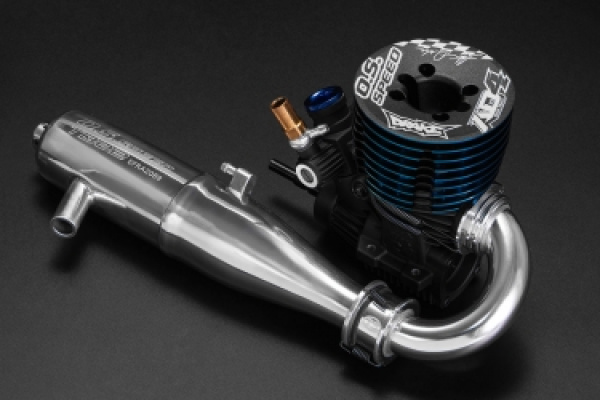 OS SPEED B21 ADAM DRAKE 4 mit Krümmer und Schalldämpfer T-2090