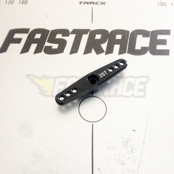 FRSQG25FUT / BK FASTRACE BRACKETS DIENER GAS IN FUTABA 25T SCHWARZ ALUMINIUM