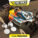 FR6041SW FastRace-Stoßdämpfer "4Hole" mit HoneyComb SWORKZ-Membranen (2 + 2)